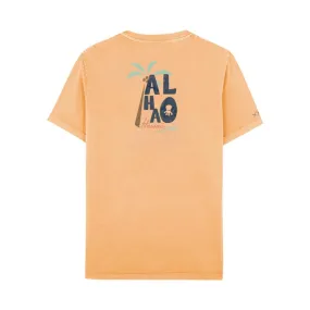 Camiseta El Pulpo Estampado Aloha Para Hombre