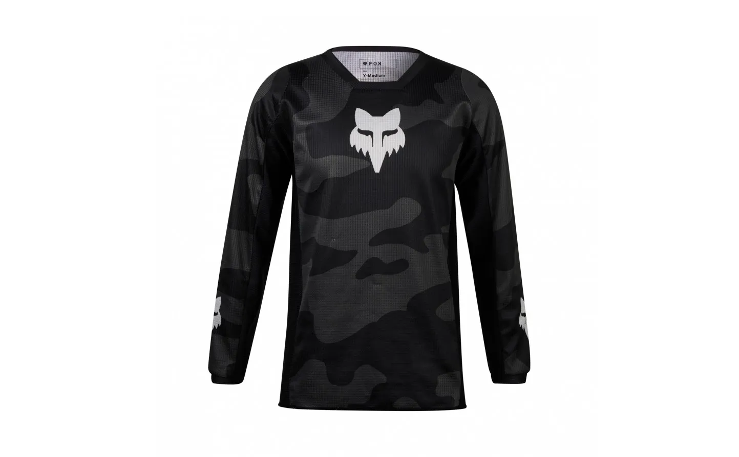 Camiseta Fox Infantil 180 Bnkr Negro Camo |31429-247|