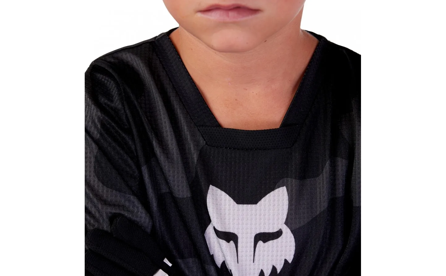 Camiseta Fox Infantil 180 Bnkr Negro Camo |31429-247|