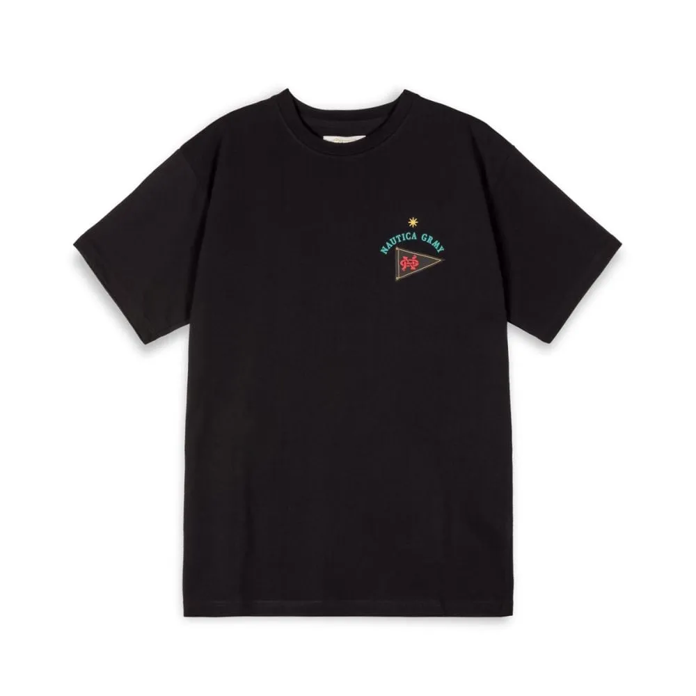 CAMISETA GRIMEY MIGHTY HARMONIST NAUTICA X GRMY  BLACK | SS24