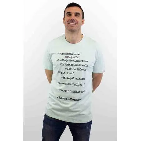 CAMISETA HASHTAGS 