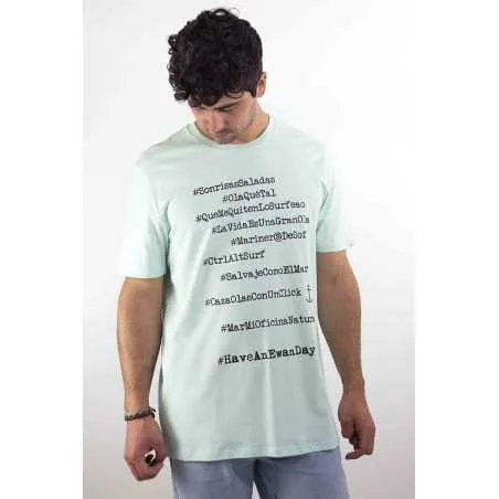 CAMISETA HASHTAGS 