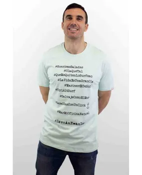 CAMISETA HASHTAGS 