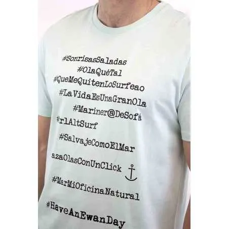 CAMISETA HASHTAGS 