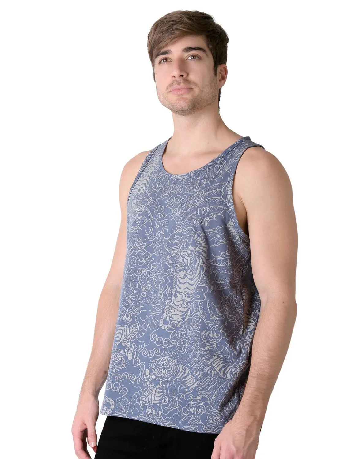 Camiseta Hombre Moda Camiseta Azul Action Gear 56505009