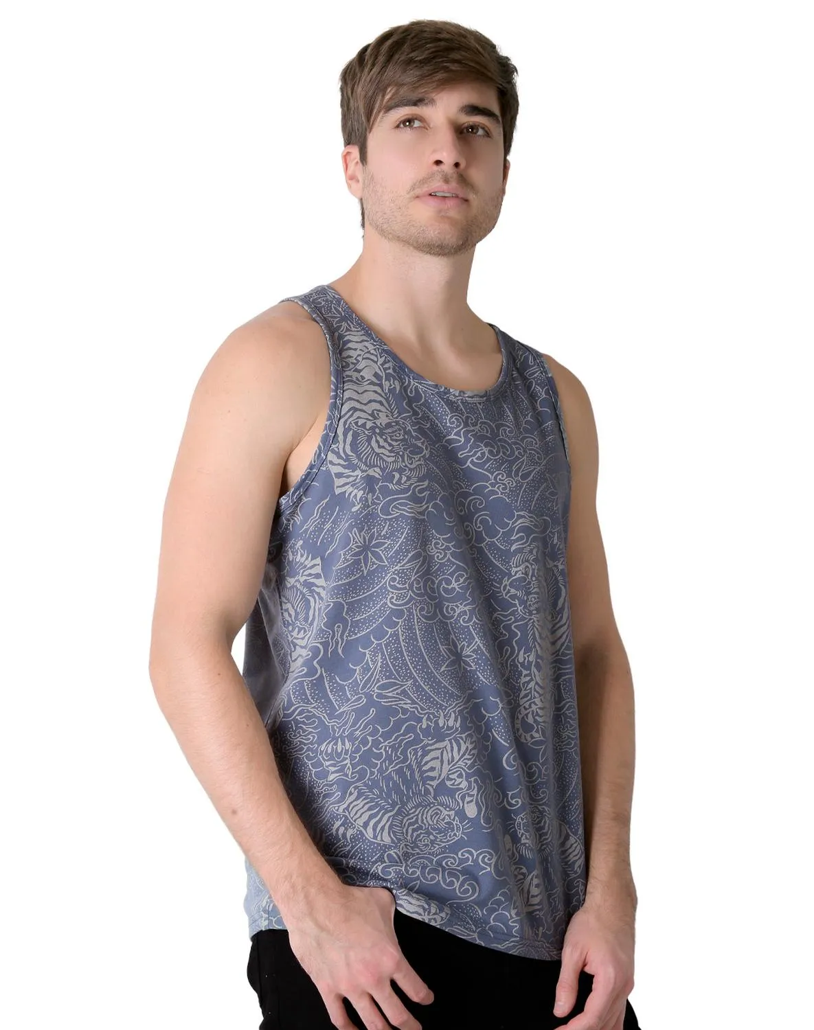 Camiseta Hombre Moda Camiseta Azul Action Gear 56505009