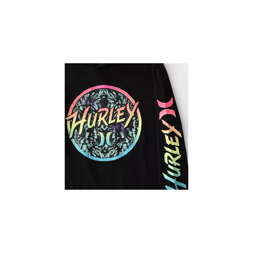 Camiseta Hurley Para Niño En Color Negro