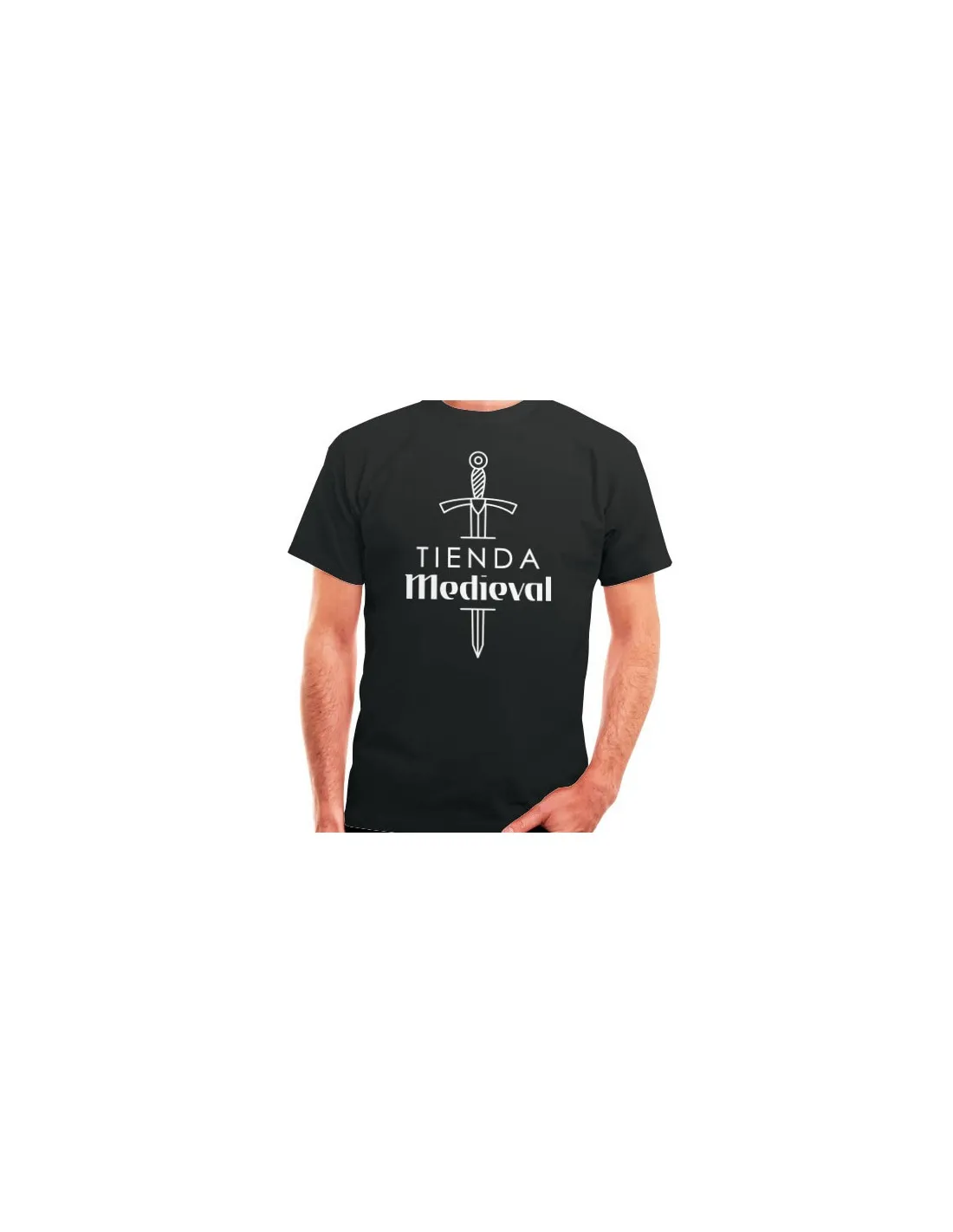 Camiseta Negra de Tienda-Medieval