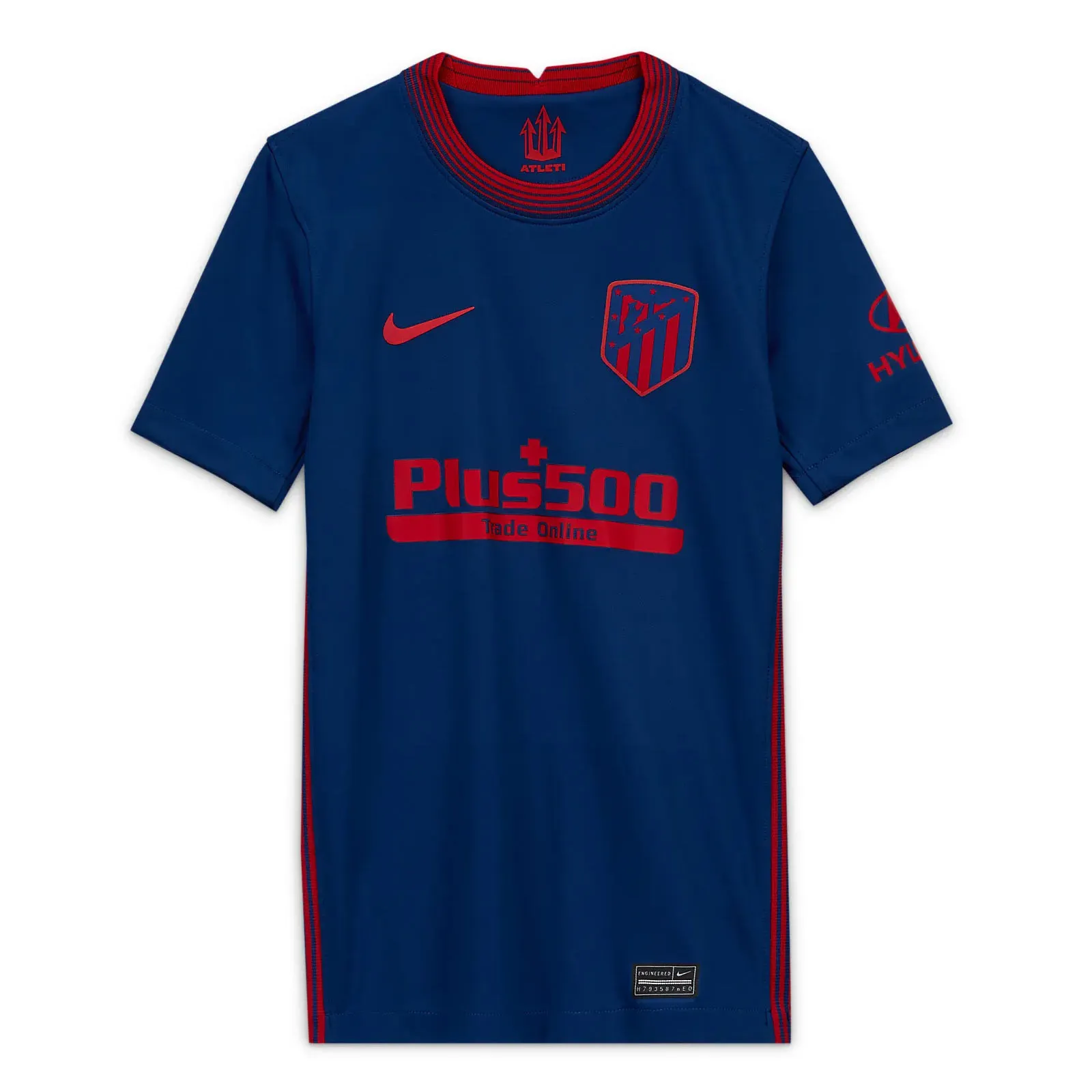 Camiseta Nike 2a Atlético niño 2020 2021 Stadium