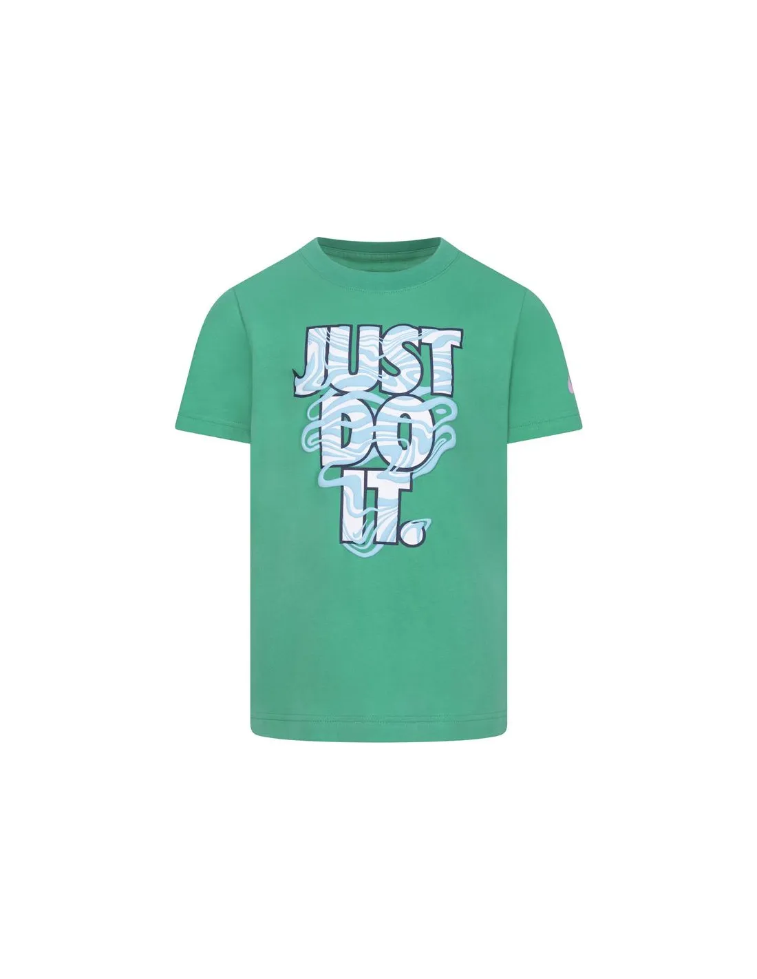 Camiseta Nike Just do it Waves Niño Verde