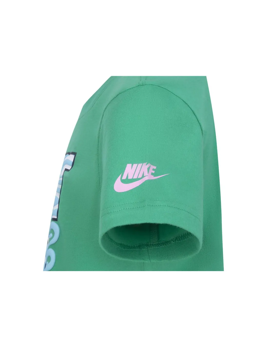 Camiseta Nike Just do it Waves Niño Verde