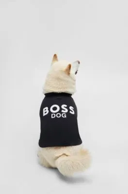 Camiseta para perros en algodón con logo estampado