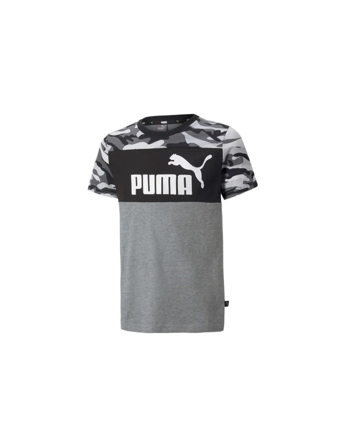 Camiseta Puma ESS+ Camo Boys Black