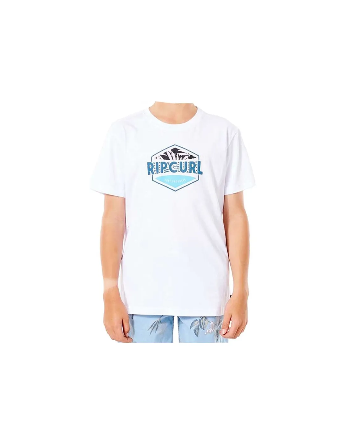 Camiseta Rip Curl Filler Tee Boys White