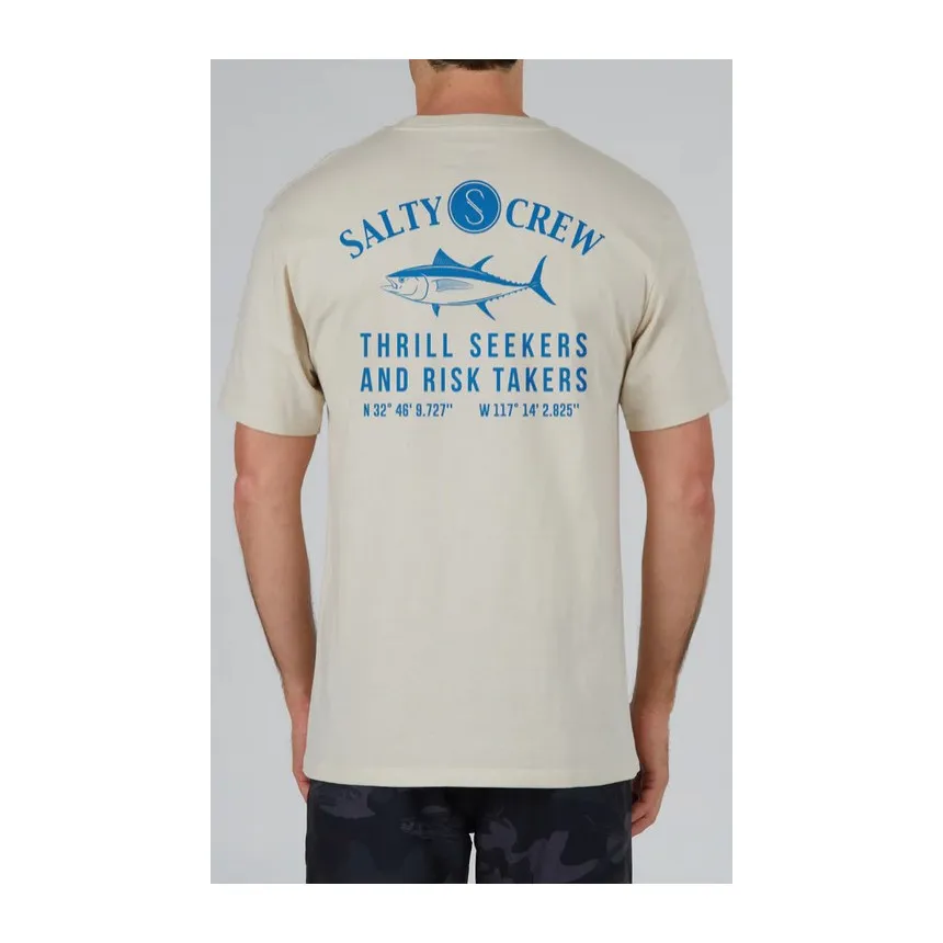 Camiseta Salty Crew Blue Markets Para Hombre