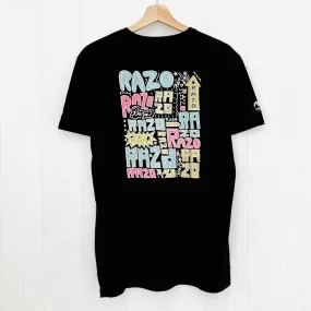 Camiseta Teiron Lettering Razo Unisex