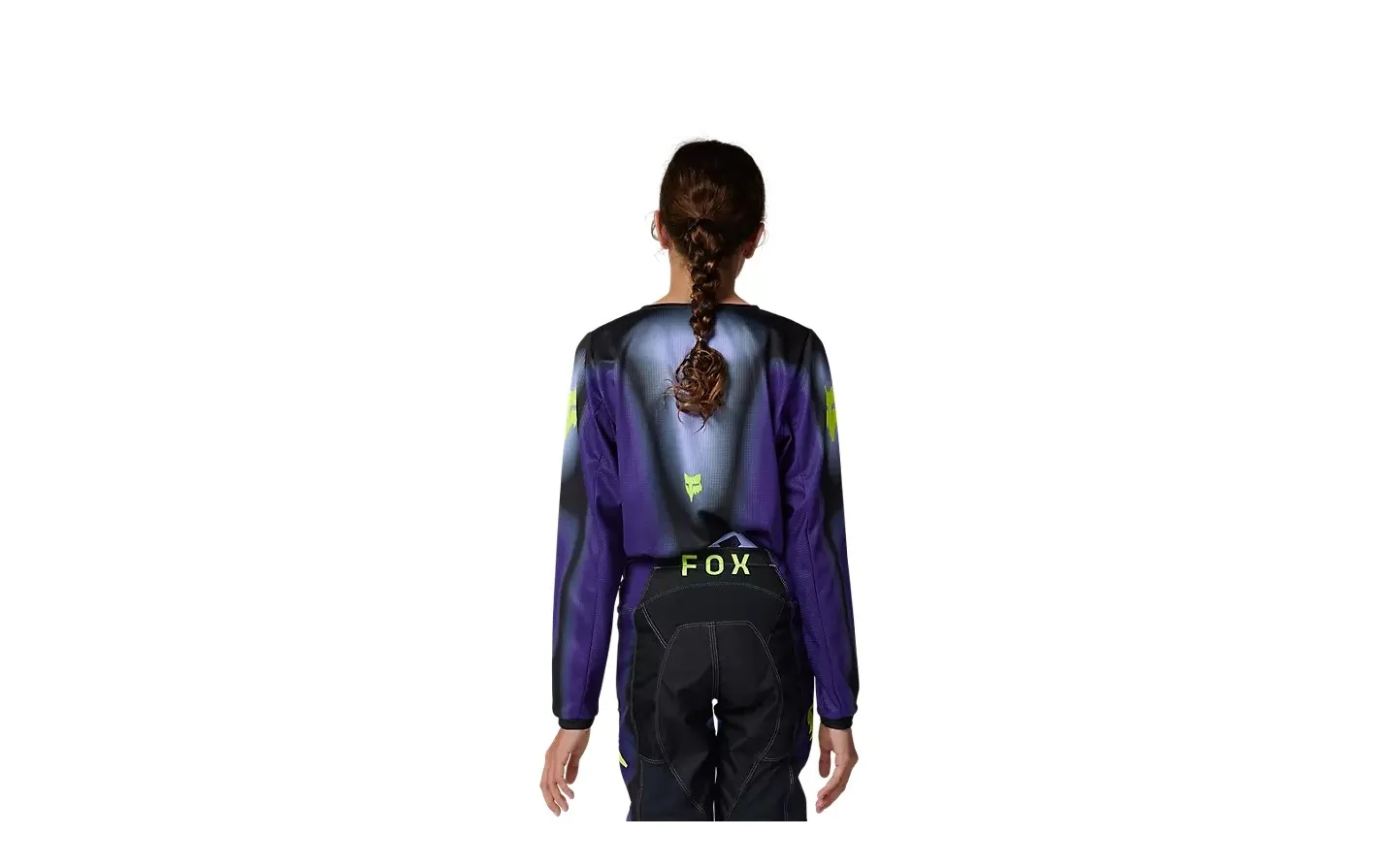 Camiseta Técnica Fox Infantil 180 Interfere Azul Negro |32035-013|