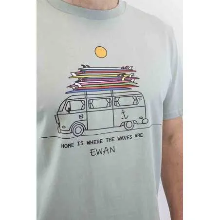 CAMISETA VAN AND WAVES 