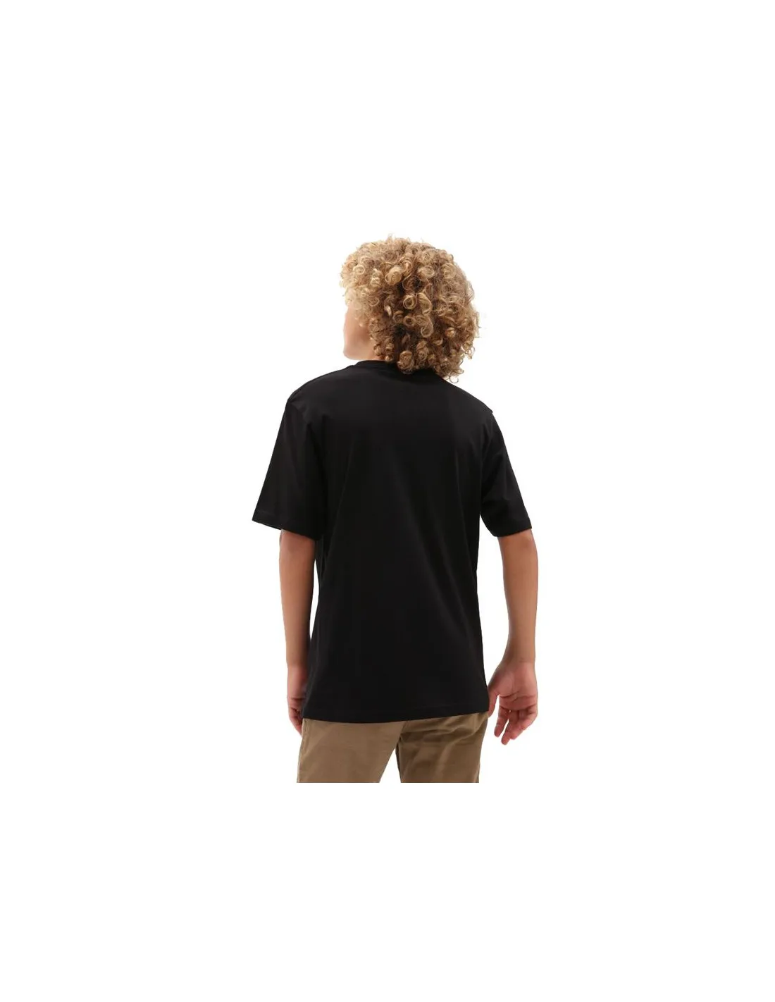 Camiseta Vans Classic Niño Black