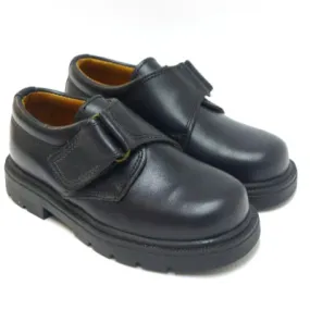 CARRILEZapatos colegiales niño velcro Azul