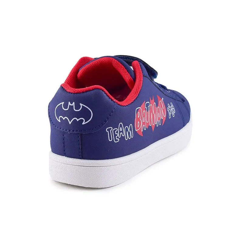 CHAMPION DEPORTIVO PARA NIÑO BATMAN DC CON VELCRO NAVY