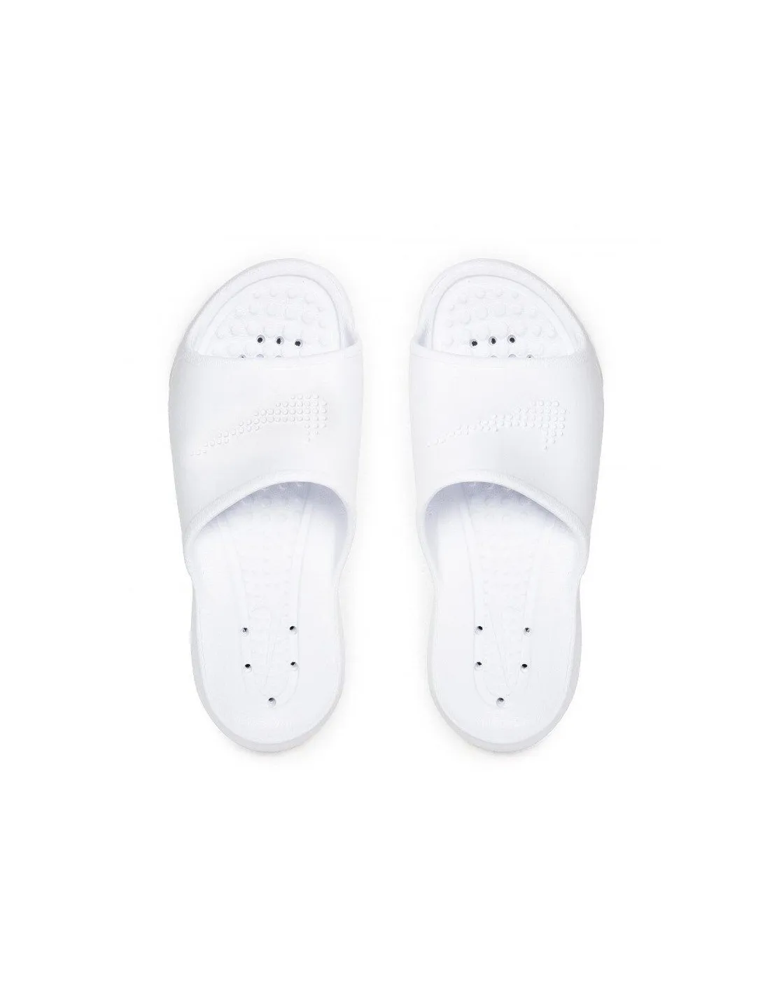 Chanclas Nike Victori One Shower Mujer Blanco