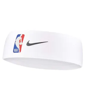 Cinta de Pelo de Baloncesto Nike Fury 2.0 Nba Blanco