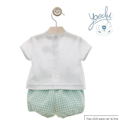 Conjunto Baby niño sirenas de Yoedu 