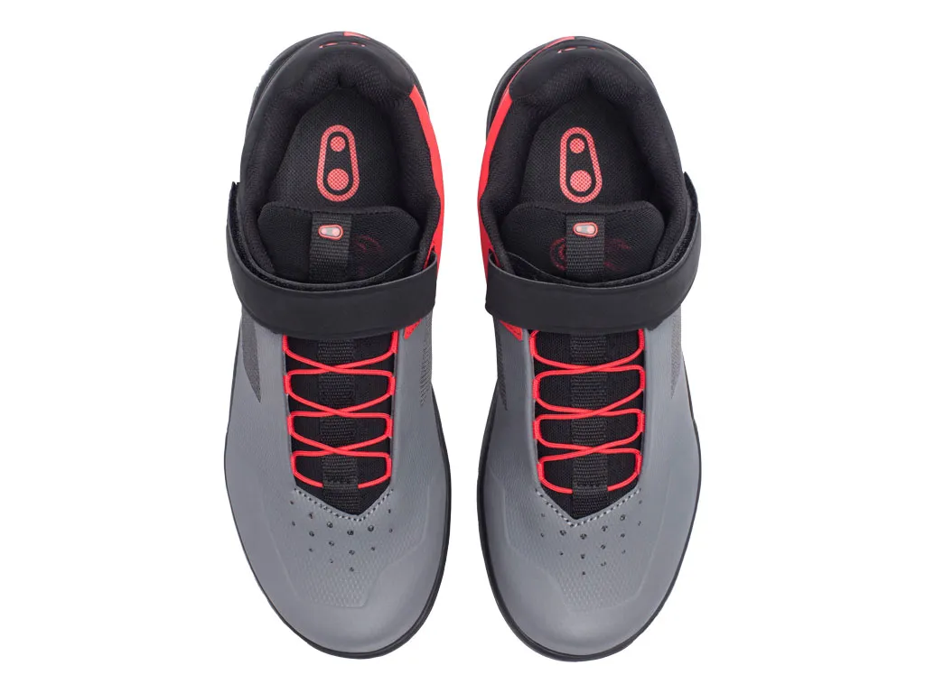 Crank Brothers Shoes Stamp Speedlace Grey/Red – Black Outsole 43