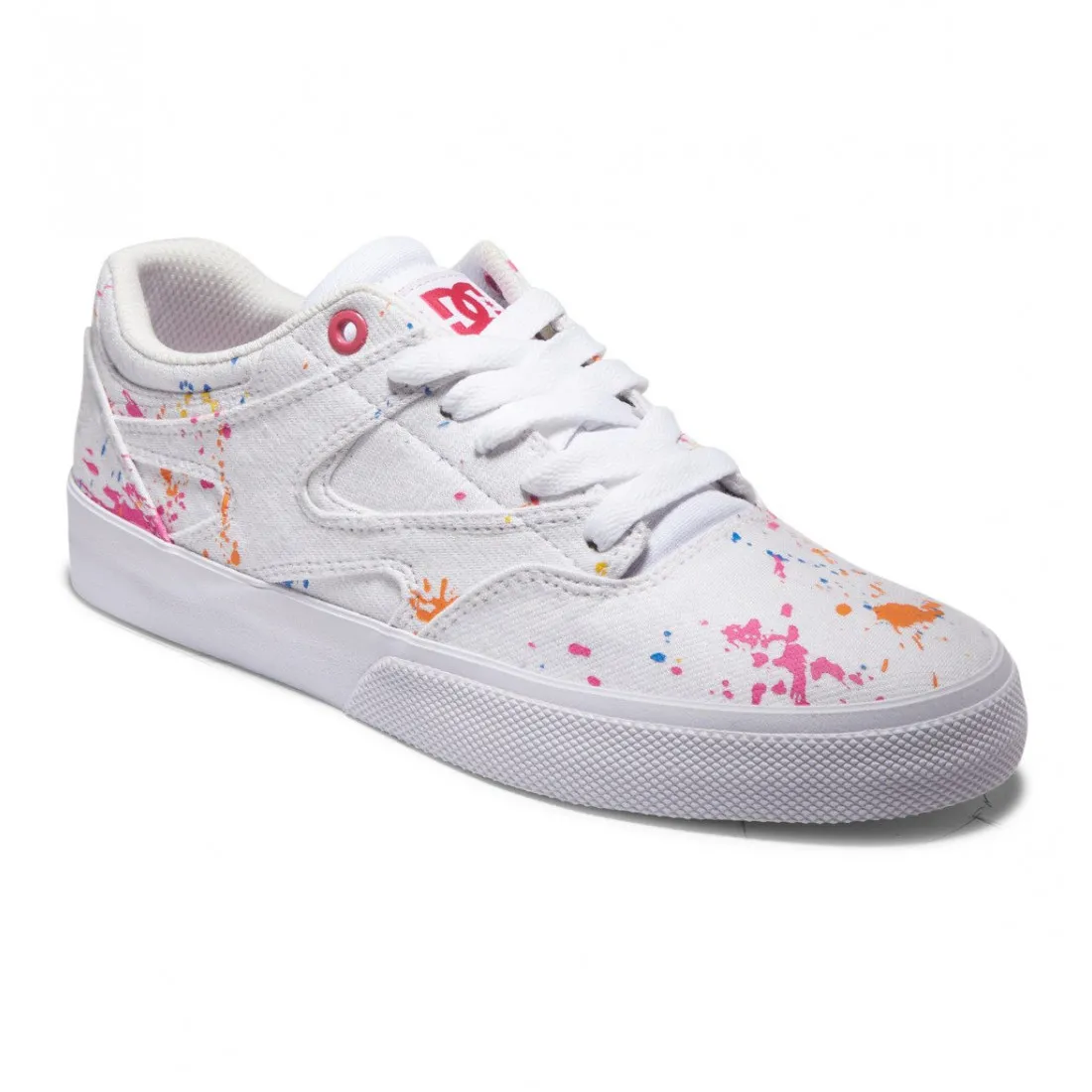 DC SHOES KALIS VULC white splatter