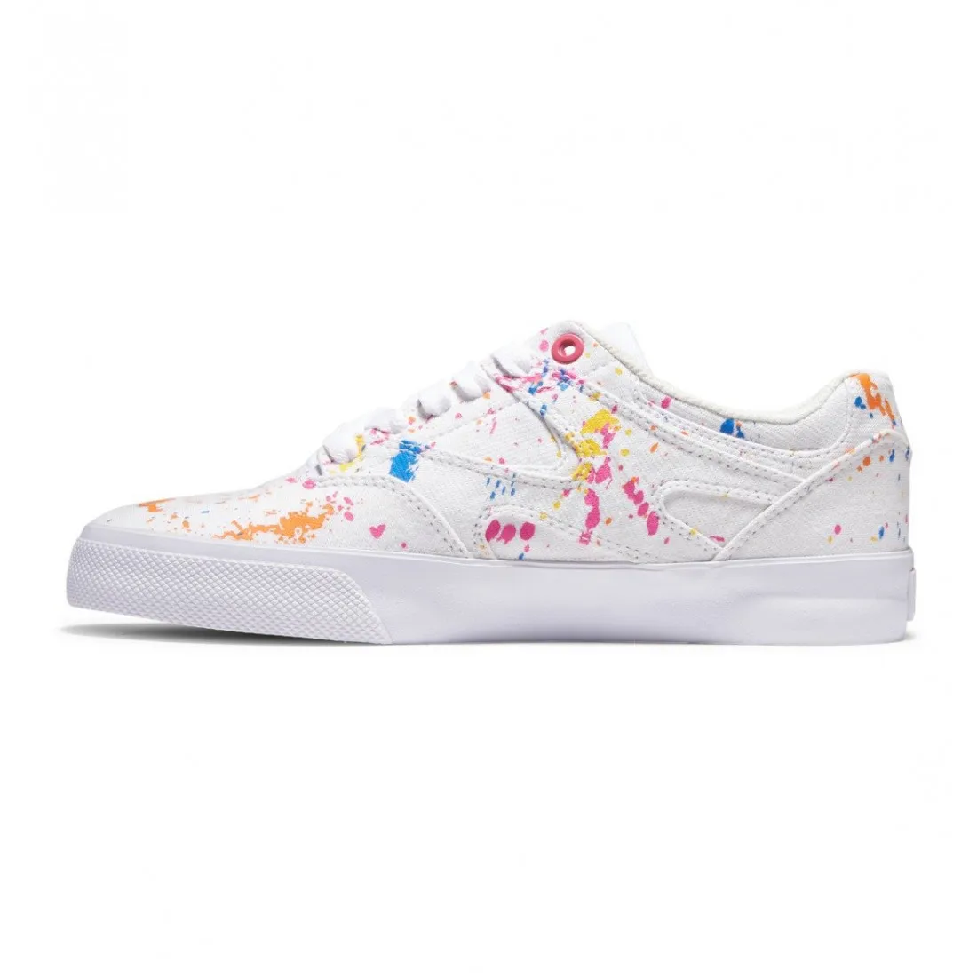 DC SHOES KALIS VULC white splatter