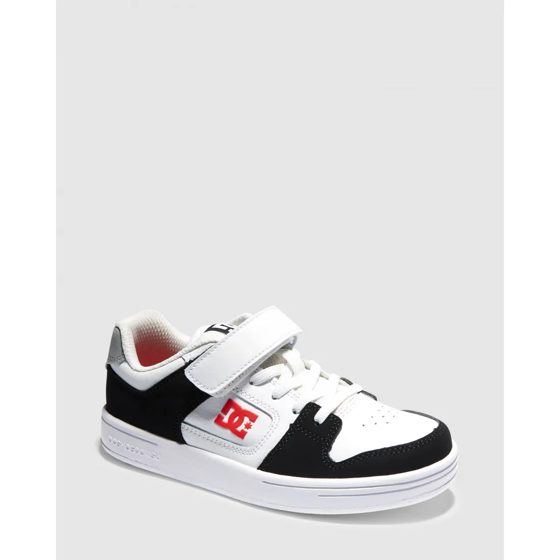 DC SHOES MANTECA V KIDS black white red