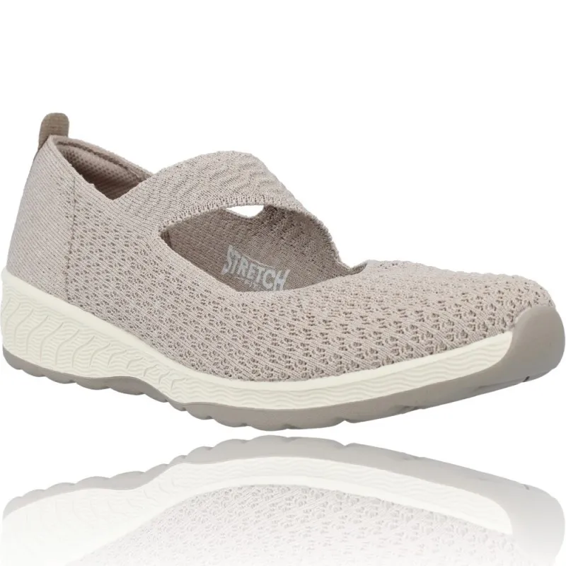 Deportivas Merceditas Casual para Mujer de Skechers 100453 Up Lifted