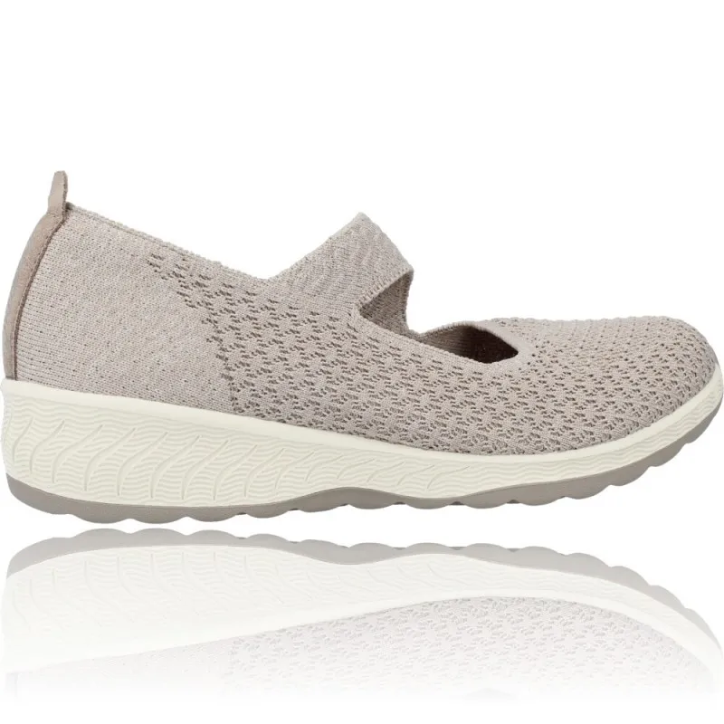 Deportivas Merceditas Casual para Mujer de Skechers 100453 Up Lifted