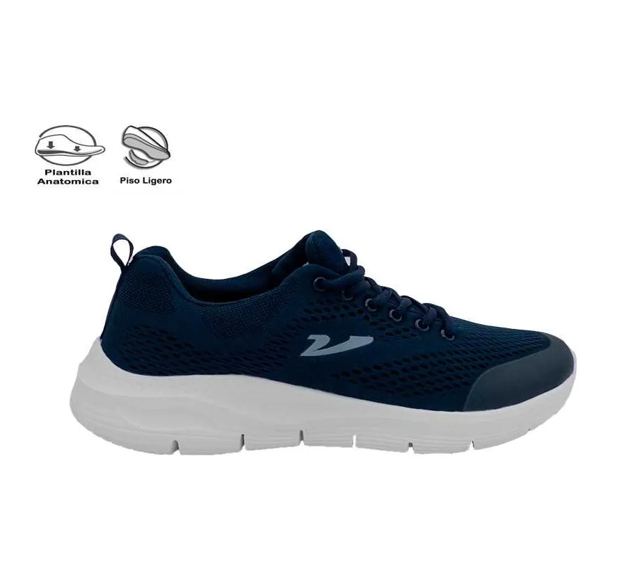 DEPORTIVO VICMART VIC 915-1 MUY CÓMODA Y LIGERA PARA HOMBRE NYLON MARINO PLANTILLA MEMORY FOAM 27775