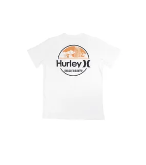 Dest Basque Circle Tee - Camiseta Niño HURLEY - White