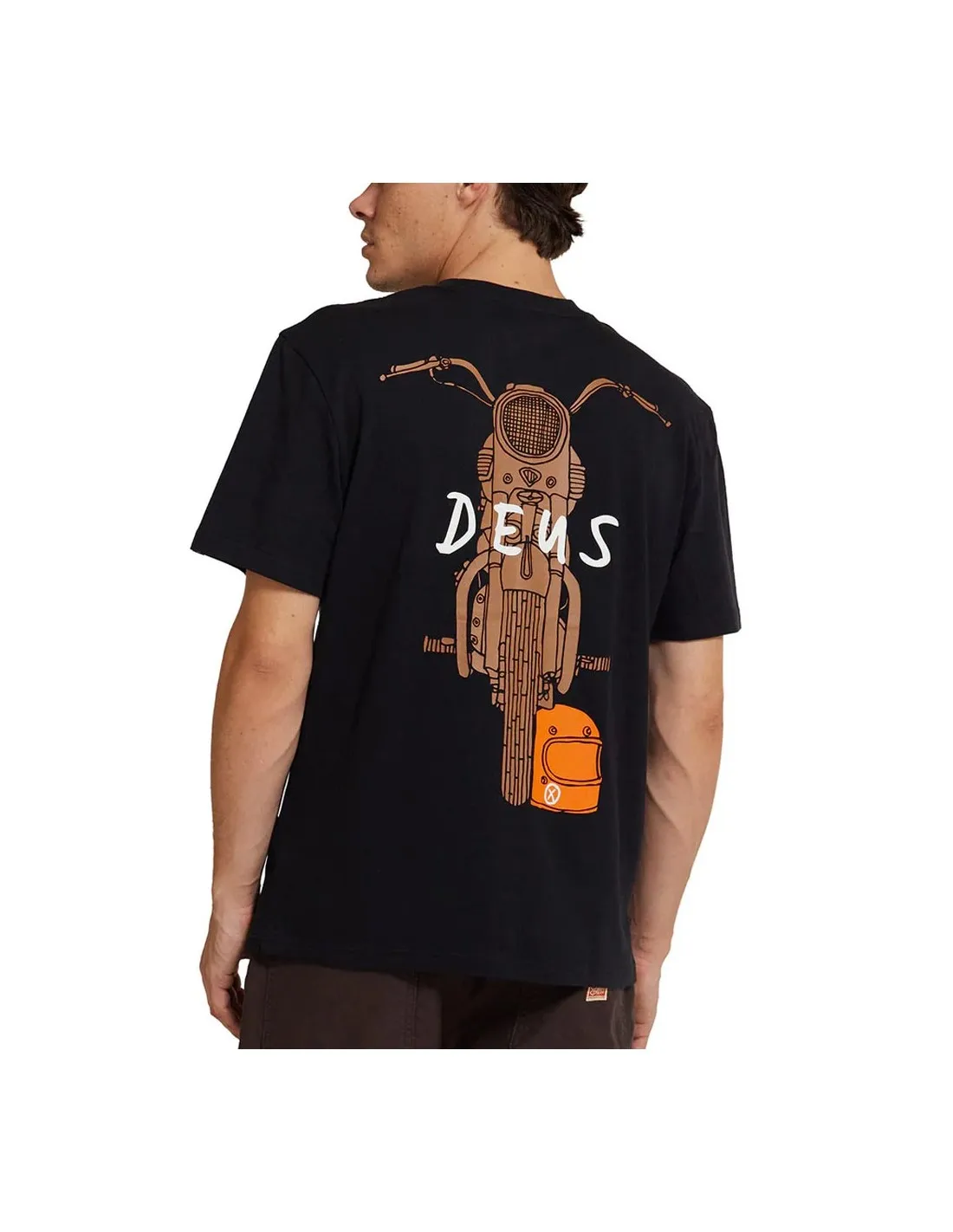 DEUS FRONTAGE TEE BLACK