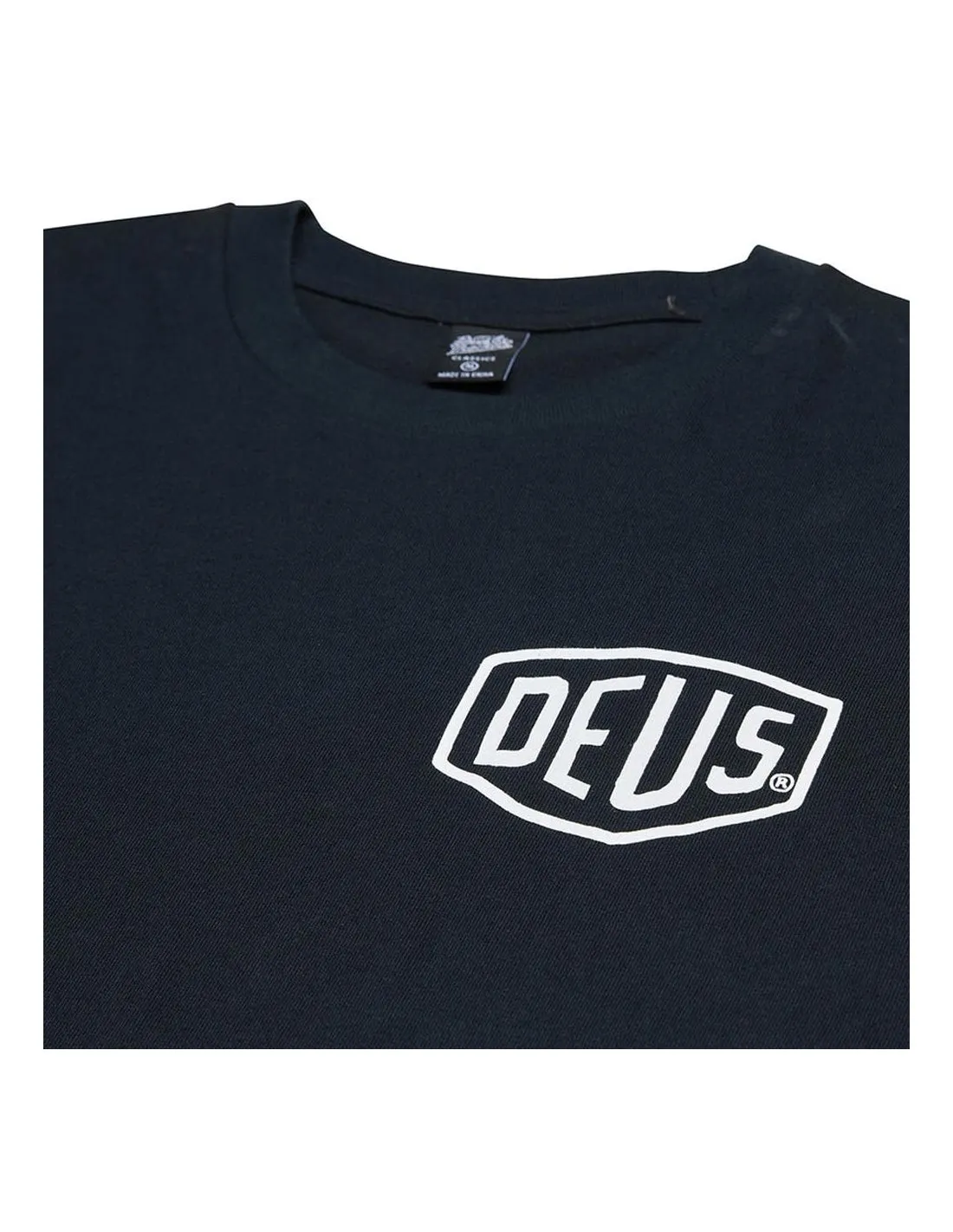 DEUS FRONTAGE TEE BLACK