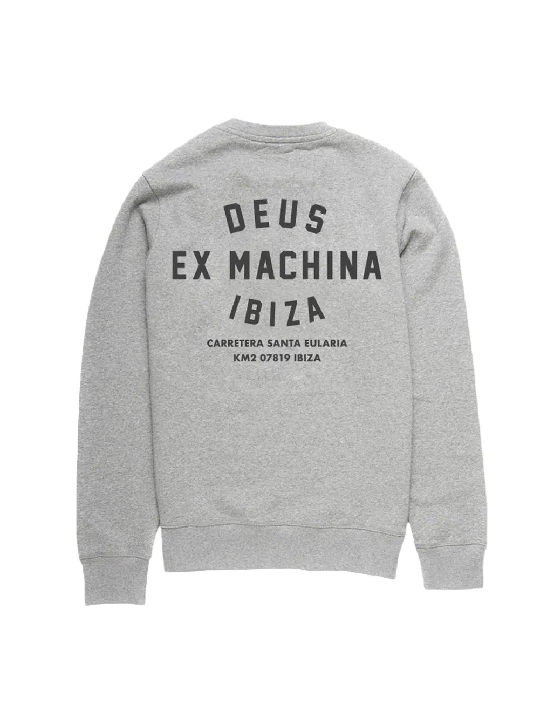 DEUS IBIZA ADDRESS CREW GREY MARLE