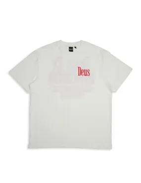 DEUS PARTISAN TEE VINTAGE WHITE