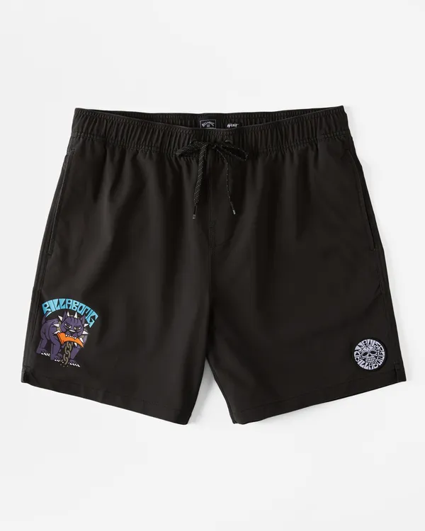 DJ Javier Dog Days Layback 17" - Short de Natación para Hombre