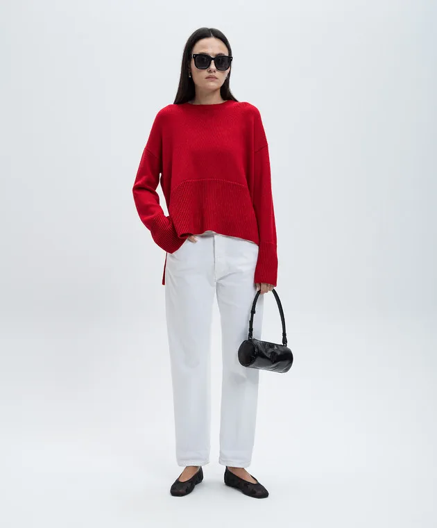 Dondup Red sweater made of wool