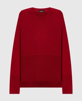 Dondup Red sweater made of wool