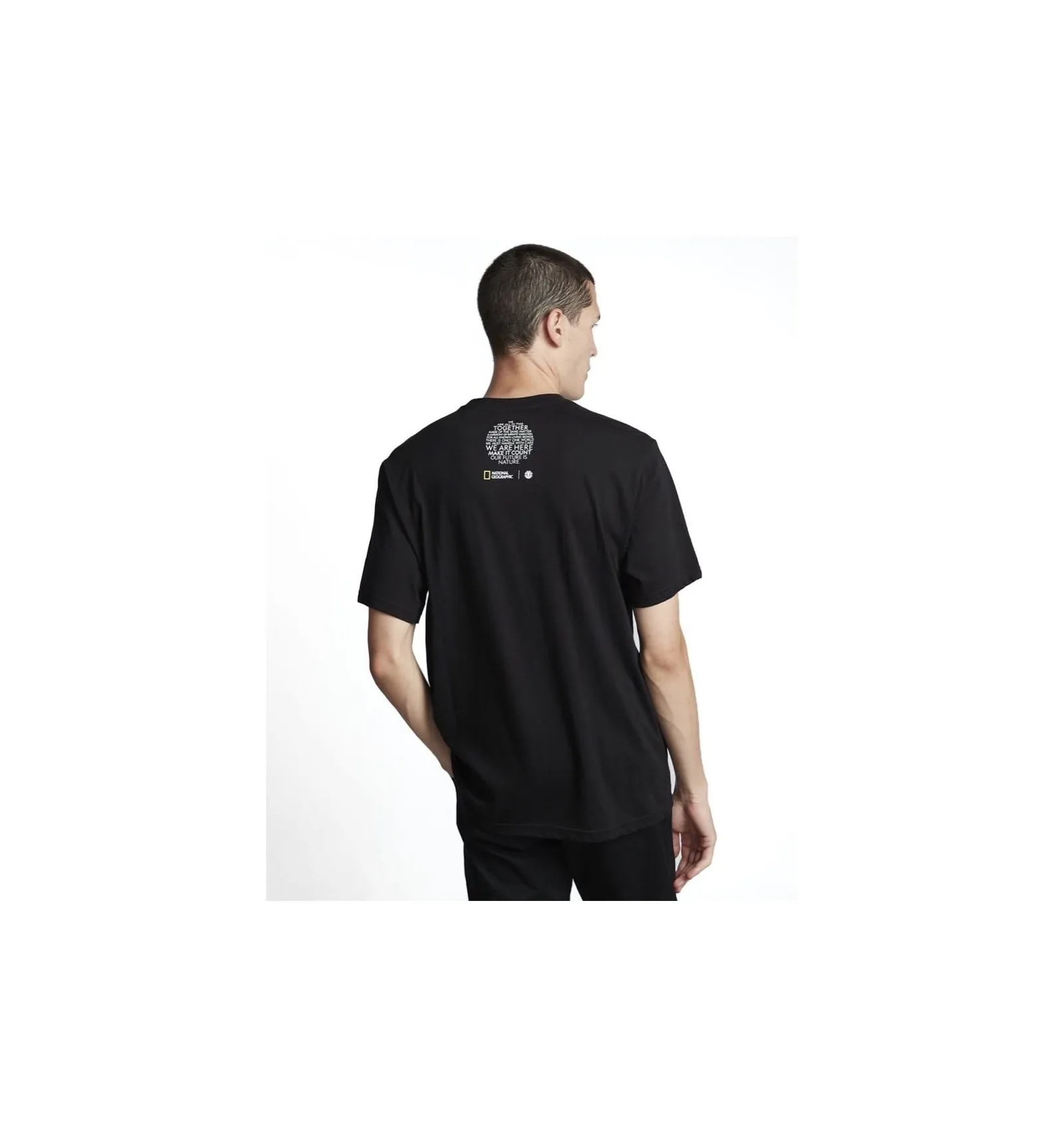 ELEMENT EARTH SS TEE FLINT BLACK