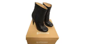 Galliano Botines Negro 