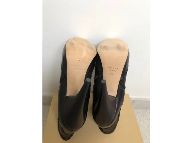 Galliano Botines Negro 