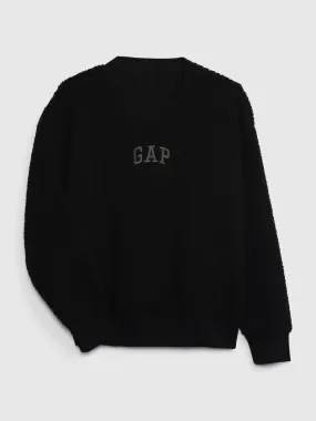 GAP Polar GAP Logo Sherpa Sin Cierre Niño Navy