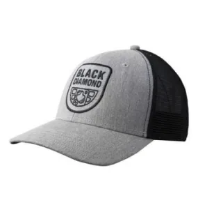 Gorra Black Diamond Trucker (Negro aluminio jaspeado)