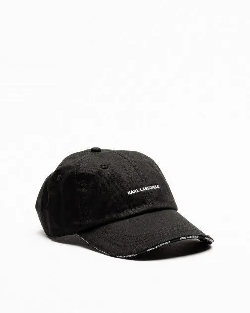 Gorra Karl Lagerfeld K/Essential Logo Cap Negro