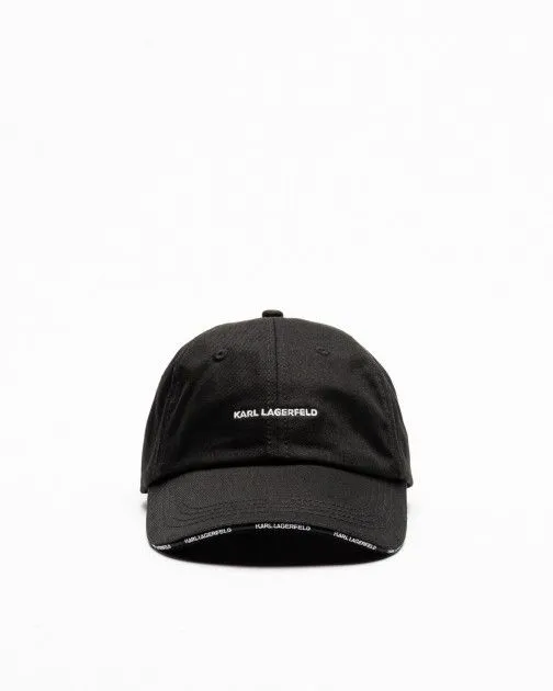 Gorra Karl Lagerfeld K/Essential Logo Cap Negro